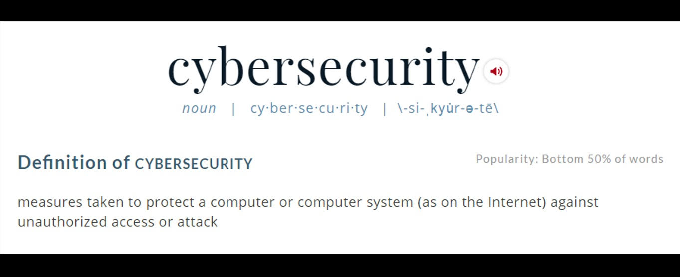 Cyber Security Definition