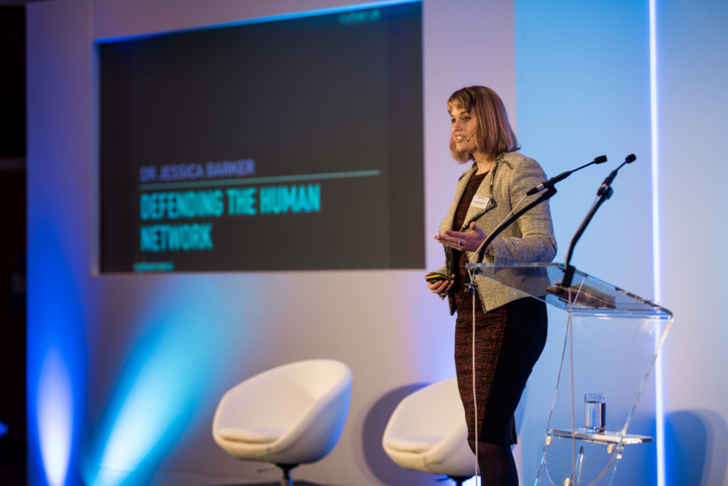 'Defending the Human Network' at Cybercon, February 2017